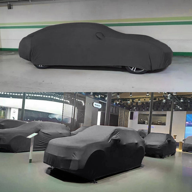 Anti-Dust Anti-UV Heat-insulating Elastic Force Cotton Car Cover for SUV, Size: L, 4.78m~5.04m, Size: L, 4.78m~5.04m, Size: L, 4.78m~5.04m (Red
