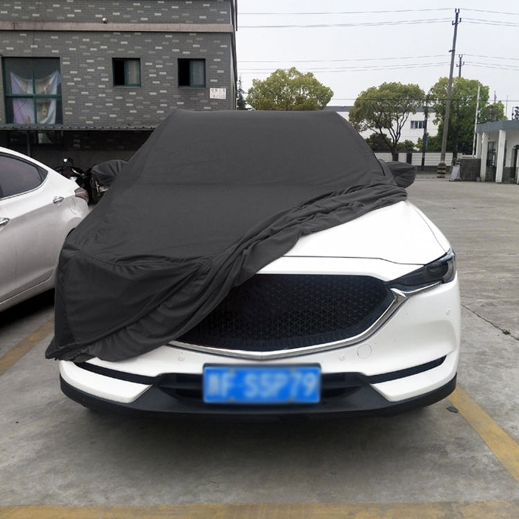 Anti-Dust Anti-UV Heat-insulating Elastic Force Cotton Car Cover for SUV, Size: L, 4.78m~5.04m, Size: L, 4.78m~5.04m, Size: L, 4.78m~5.04m (Red