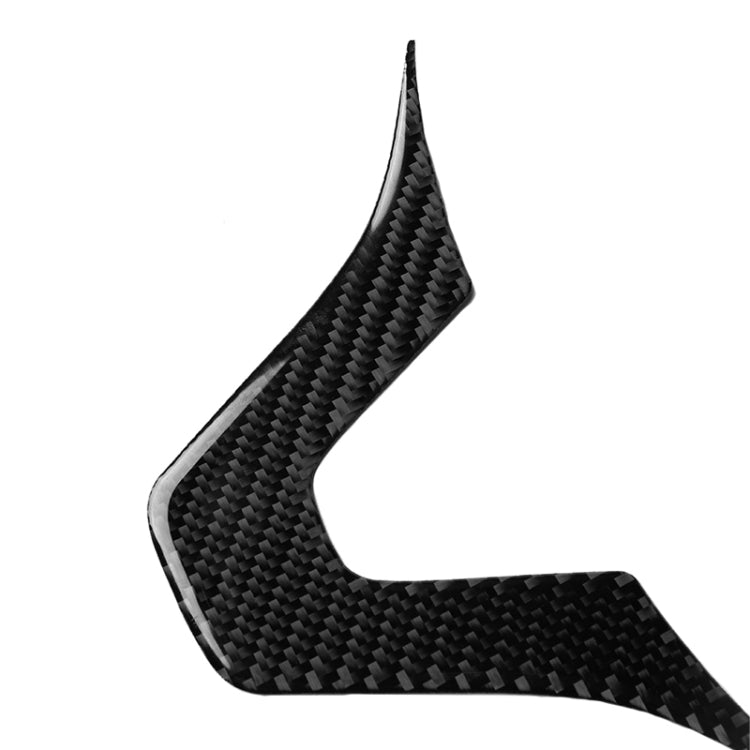 Car Carbon Fiber Steering Wheel Decorative Sticker for Mercedes-Benz, Steering Wheel (A)