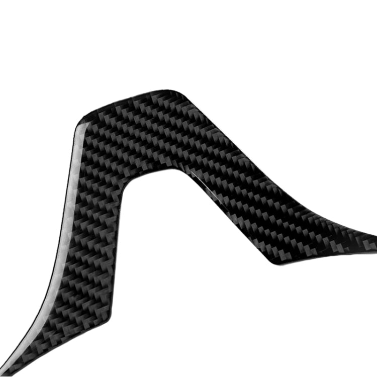 Car Carbon Fiber Steering Wheel Decorative Sticker for Mercedes-Benz, Steering Wheel (A)