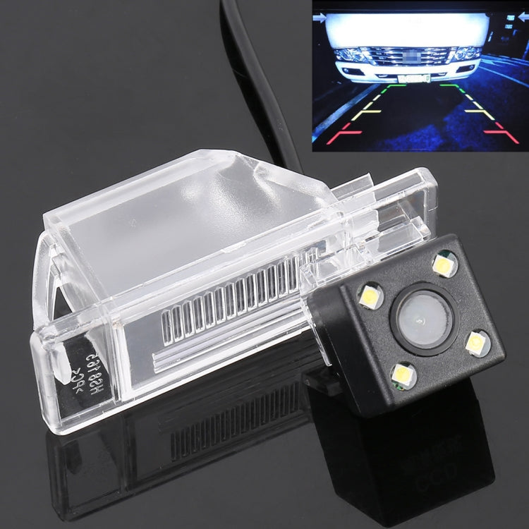 656x492 Effective Pixel HD Waterproof 4 LED Night Vision Wide Angle Car Rear View Backup Reverse Camera for Nissan Patrol 2017-2018 / Kicks 2017-2018, For Nissan Patrol 2017-2018 / Kicks 2017-2018