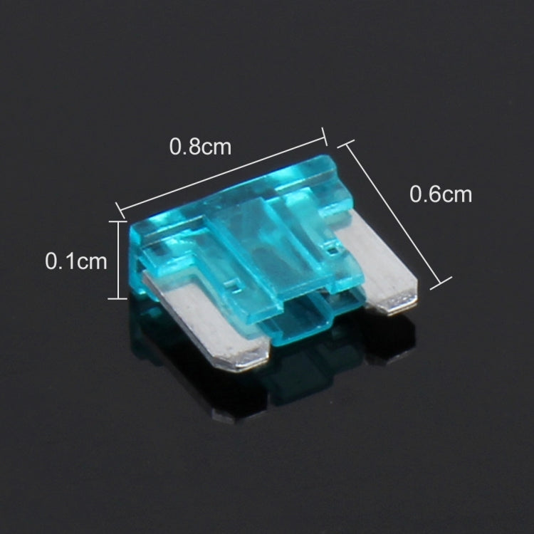 100 PCS 5Amp 7.5Amp 10Amp 15Amp 20Amp 25Amp 30Amp Mini Add-a-circuit Fuse Tap Adapter Blade Fuse Holder, Mini