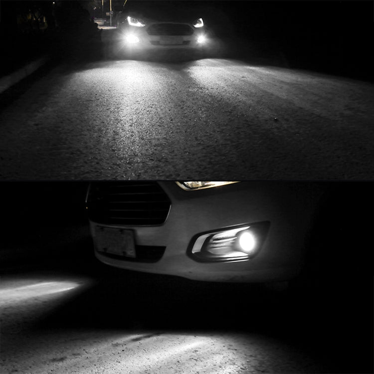 2 PCS H4 DC9-16V / 3.5W(H) 1.1W(L) / 6000K / 320LM Car Auto Fog Light 12LEDs SMD-ZH3030 Lamps, with Constant Current, H4