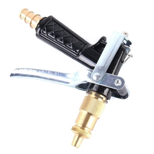 KANEED High Pressure Pure Copper Hose Nozzle Sprayer for Car Washing Garden/Lawn Watering Room/Deck/Floor Cleaning Support Adjustable Water Flow, Pure Copper Hose Nozzle Sprayer