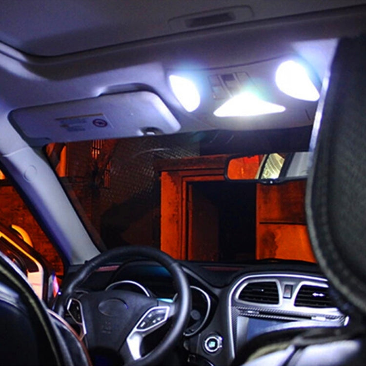 10 PCS 39mm DC12V / 1.7W / 7000K / 70LM 3LEDs SMD-5050 Car Reading Lamp, 39mm, 3LEDs SMD-5050