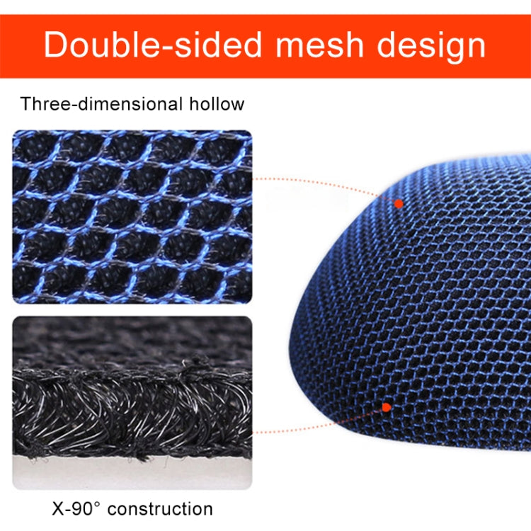 Waterproof Motorcycle Sun Protection Heat Insulation Seat Cover Prevent Bask In Seat Scooter Cushion Protect, Size: M, Length: 60-70cm; Width: 40-45cm, Size: M (Blue), Size: M (Black Red), Size: M (Black Blue), Size: M (Black)