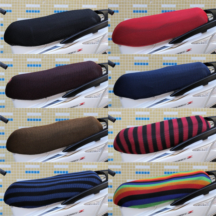 Waterproof Motorcycle Sun Protection Heat Insulation Seat Cover Prevent Bask In Seat Scooter Cushion Protect, Size: L, Length: 70-77cm; Width: 40-50cm, Size: L (Blue), Size: L (Black Red), Size: L (Black Blue), Size: L (Black)