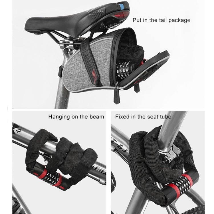 Motorcycles / Bicycle Chain Lock 5 Digit Password Anti-theft Password Lock, Length: 0.9m, 0.9m