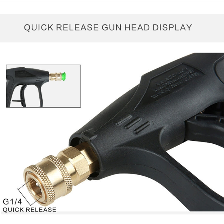 High Pressure Car Wash Foam Gun Soap Foamer Generator Water Sprayer Gun, Outer Wire: 22 x 1.5, Inner Hole: 14, Outer Wire: 22 x 1.5, Inner Hole: 14