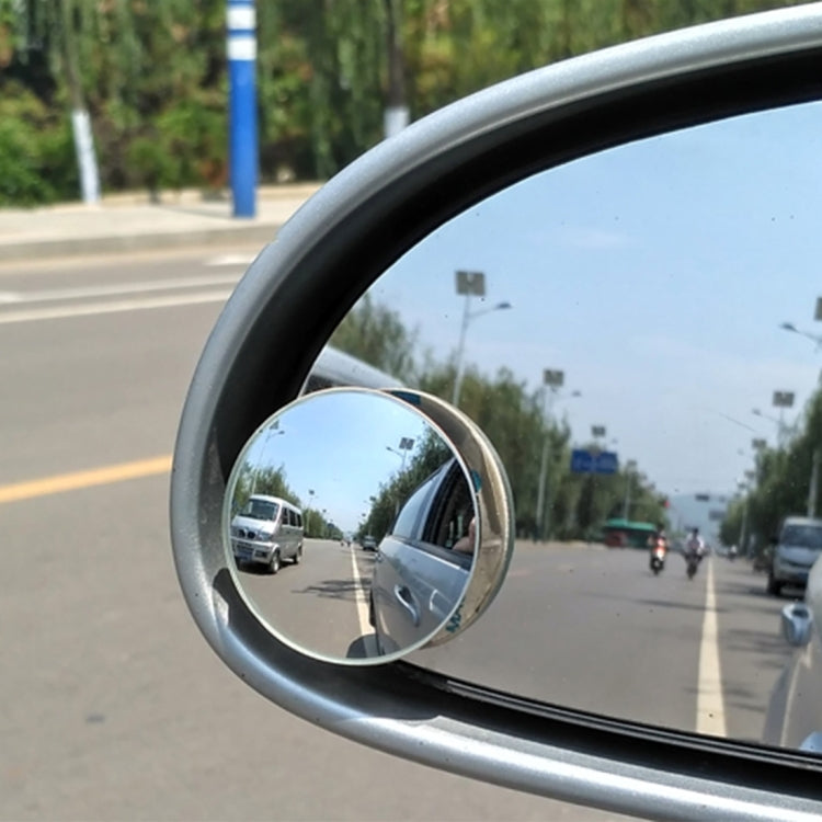 2 PCS XIAOLIN XL-1008A Car Blind Spot Rear View 360 Degree Angle Adjustable Wide Angle Mirror, Diameter: 5cm, XL-1008A
