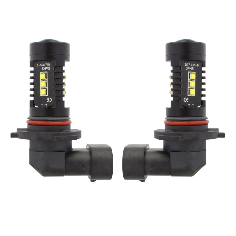 2 PCS MZ 10W 1080LM 5500K 9006 12 XB-D LED Car Front Fog Lights Car Fog Replacement Bulbs Driving Light, DC 12-24V, 9006