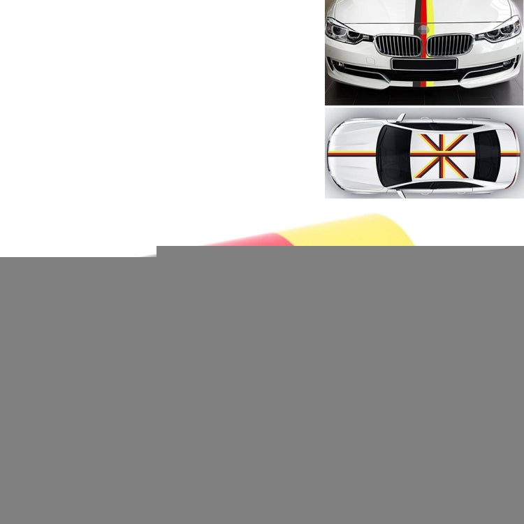 5m German Flag Car Plastic Wrap Sticker Decal Film, Germany Natianality Flag/5m