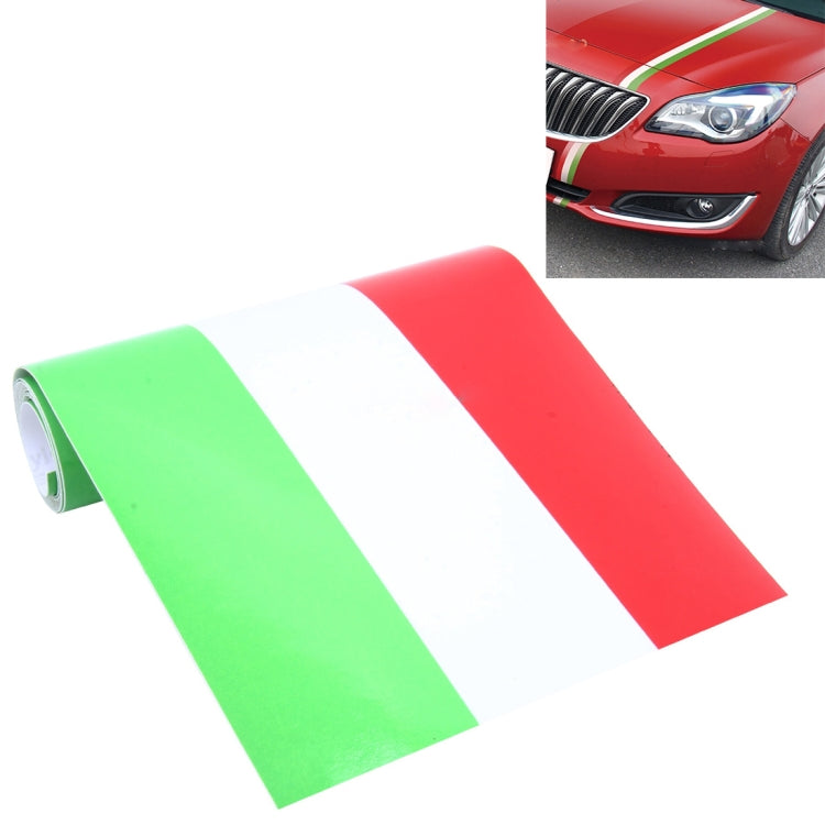 2m Italy Flag Car Plastic Wrap Sticker Decal Film, Italy Flag/5m