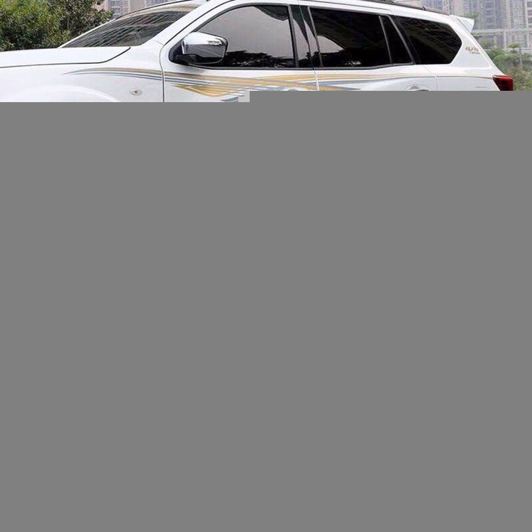 5 PCS SUV Body Decorative Strip Brand Car Streamline Shining Sticker for Nissan TERRA 2019, For Nissan TERRA 2019