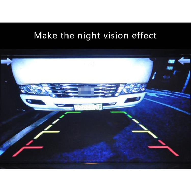656x492 Effective Pixel HD Waterproof 4 LED Night Vision Wide Angle Car Rear View Backup Reverse Camera for Honda City 2014, For Honda City 2014
