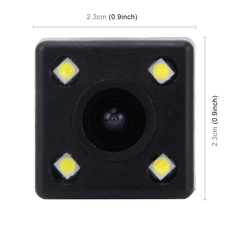 656x492 Effective Pixel HD Waterproof 4 LED Night Vision Wide Angle Car Rear View Backup Reverse Camera for Honda City 2014, For Honda City 2014