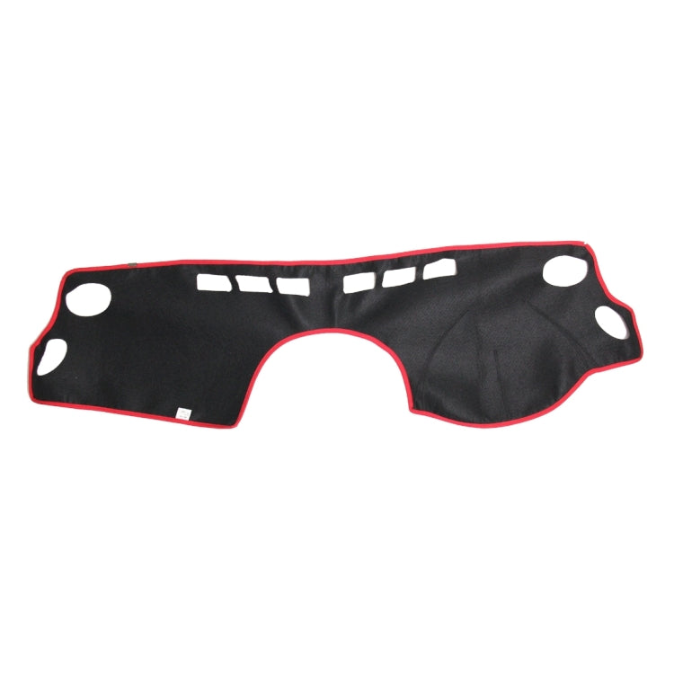 Dark Mat Car Dashboard Cover Mat Anti-reflective Center Console Pad Interior Dark Shade Cover for SGMW HongGuang 2008-2013, Deliver Product According To Your Car Type, For SGMW HongGuang 2008-2013