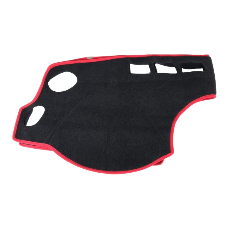 Dark Mat Car Dashboard Cover Mat Anti-reflective Center Console Pad Interior Dark Shade Cover for SGMW HongGuang 2008-2013, Deliver Product According To Your Car Type, For SGMW HongGuang 2008-2013