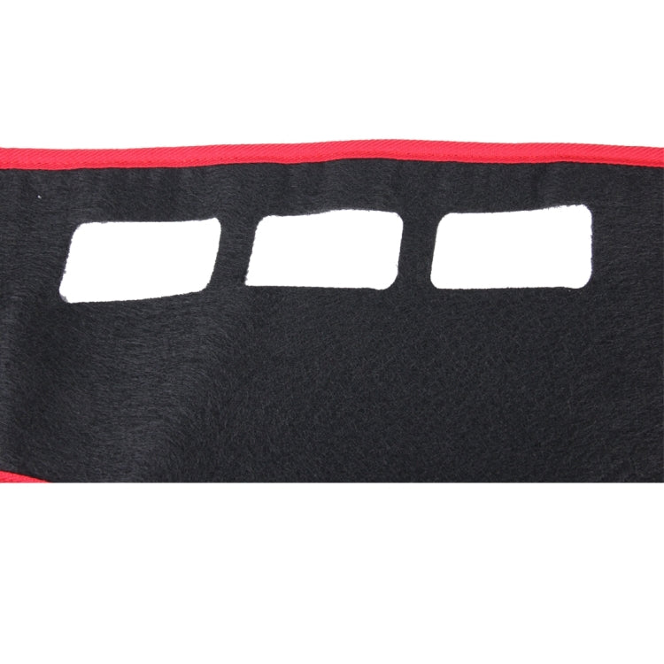Dark Mat Car Dashboard Cover Mat Anti-reflective Center Console Pad Interior Dark Shade Cover for SGMW HongGuang 2008-2013, Deliver Product According To Your Car Type, For SGMW HongGuang 2008-2013