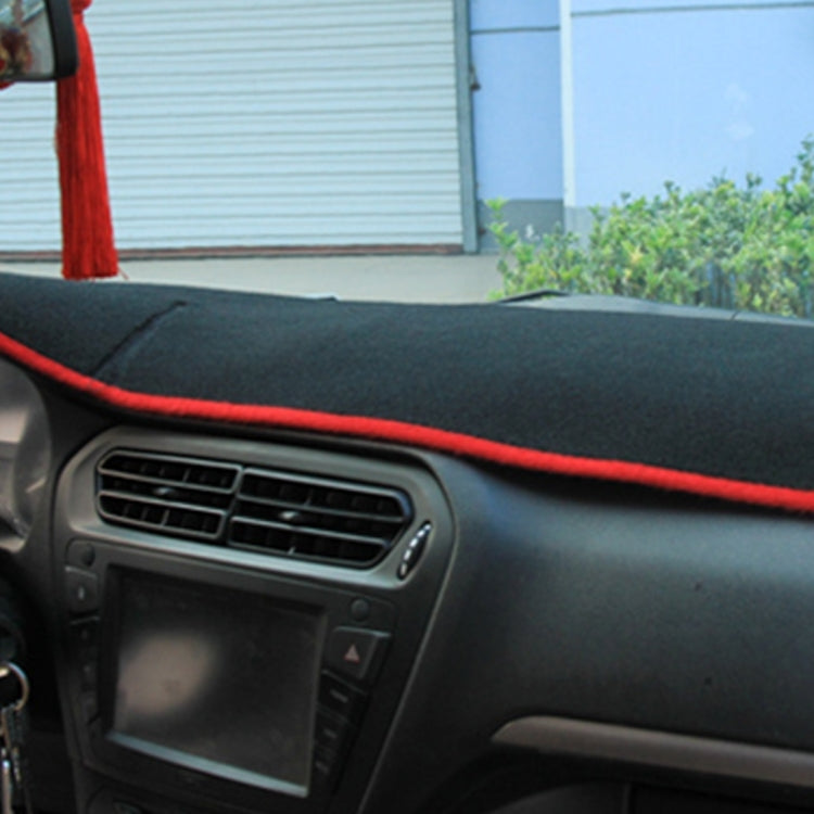 Dark Mat Car Dashboard Cover Mat Anti-reflective Center Console Pad Interior Dark Shade Cover for SGMW HongGuang 2008-2013, Deliver Product According To Your Car Type, For SGMW HongGuang 2008-2013