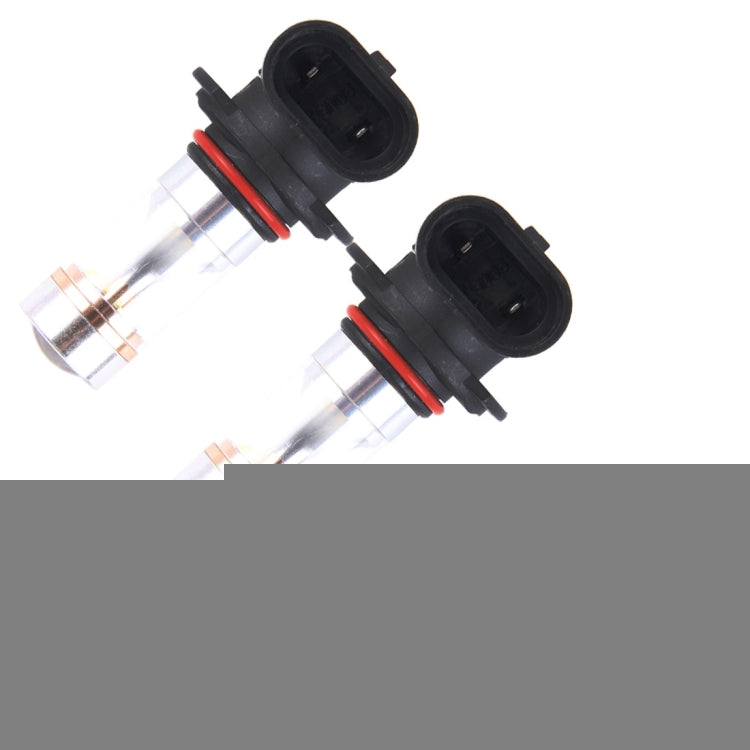 2 PCS 9006 350 LM 6000K 30W White Light CREE 6 LED Car Fog Light Bulb, DC 12V, 9006