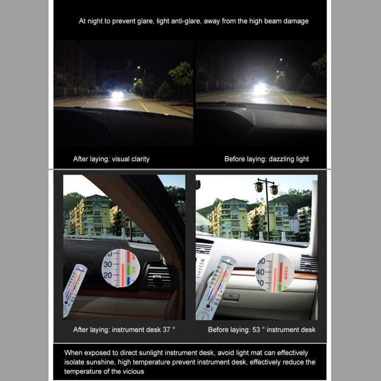 Left-hand Drive Dark Mat Car Dashboard Cover Car Light Pad Instrument Panel Sunscreen Car Mats for Trumpchi (Please note the model and year), For Trumpchi