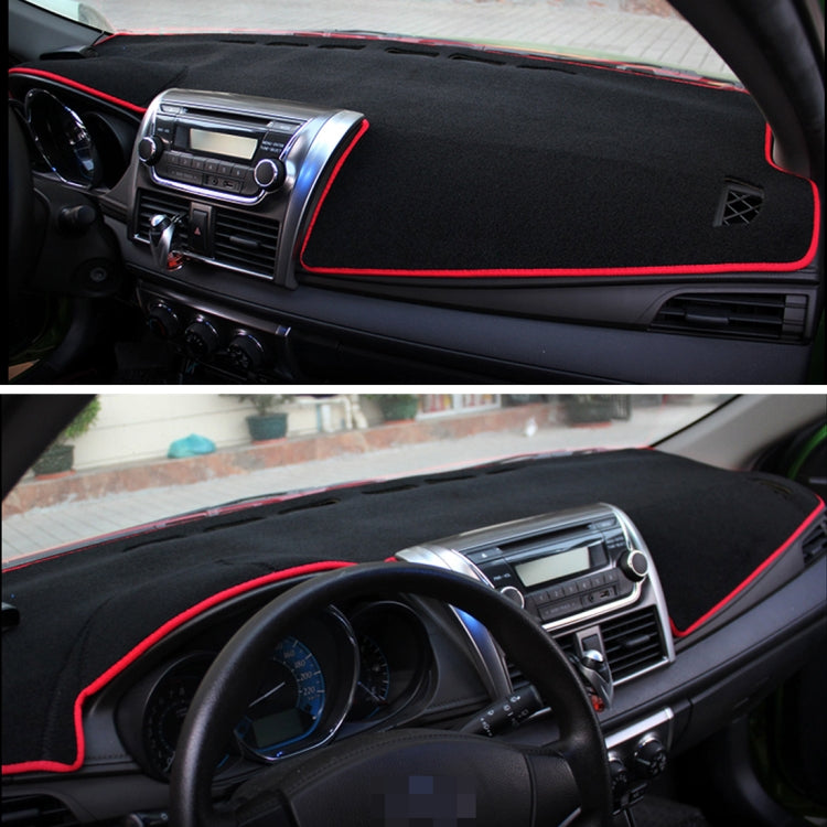 Left-hand Drive Car Light Instrument Panel Sunscreen Dashboard Mats Cover for Kia K2, Please Note Model and Year, For Kia