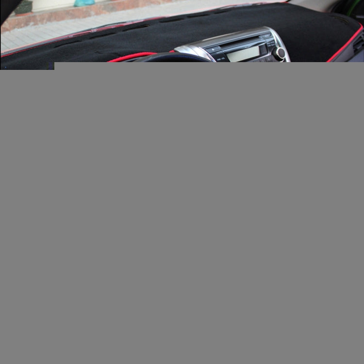 Left-hand Drive Car Light Instrument Panel Sunscreen Dark Mats Cover for Venucia B50 / R50, For Venucia