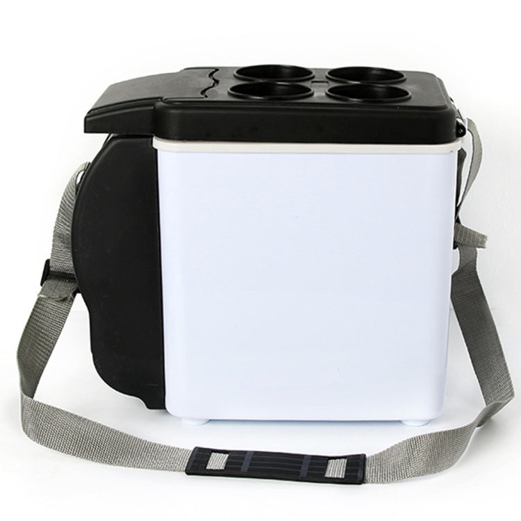 Car Auto 48W Portable Multi-Function Cooling and Warming 6L Low Noise Refrigerator for Car and Home, Cord Length: 1.8m, 6L Low Noise