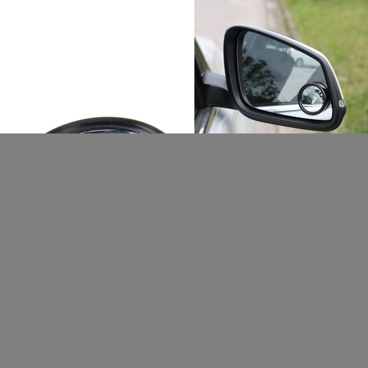 3R-061 2 PCS Car Truck Blind Spot Rear View Wide Angle Mirror Blind Spot Mirror Blind Spot and Round Mirror, Size: 3.8*3.8cm, Size: 3.8x3.8cm