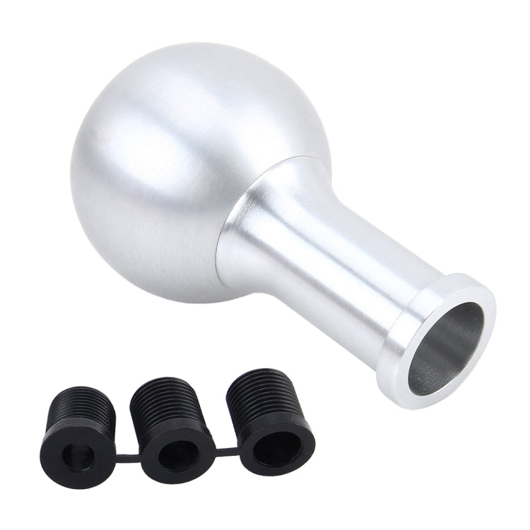 Universal Vehicle Car Bat Pattern Shifter Cover Manual Automatic Aluminum Gear Shift Knob(Silver), Size: 5*9cm, Bat Pattern Shifter Cover