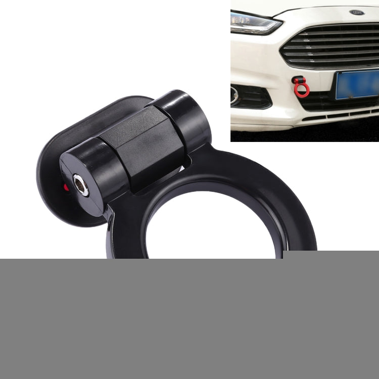 Car Truck Bumper Round Tow Hook Ring Adhesive Decal Sticker Exterior Decoration