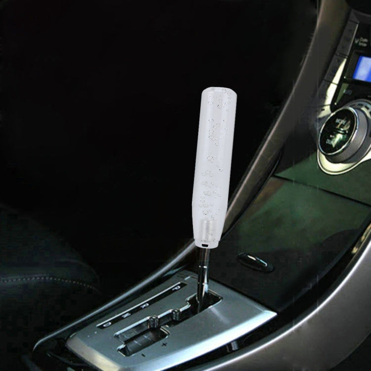 Universal Car Truck Transparent Bubble Colors LED Light Shift Knob Gear Lever Shifter, Length: 20cm, Length: 20cm