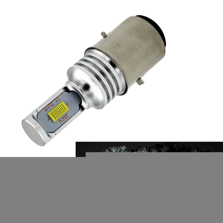 H6/BA20D 1000LM 72W 6000K White Light 2-LED 3570 Bulbs Motorcycle Headlights, DC 12-24V, H6/BA20D