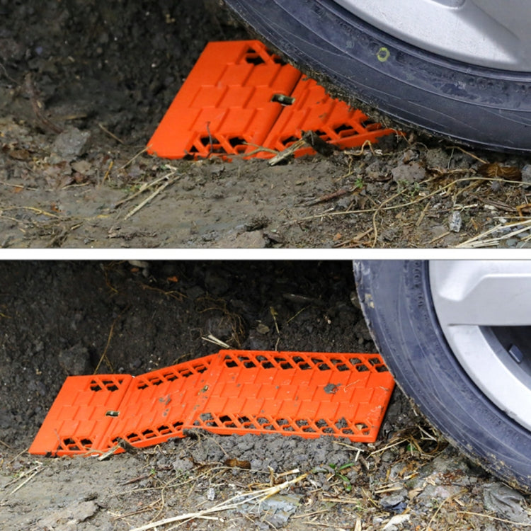 2 PCS Universal Car Snow Chains Mud Tires Traction Mat Wheel Chain Non-slip Tracks Auto Winter Road Turnaround Tool Anti Slip Grip Tracks, Tires Traction Mat 2
