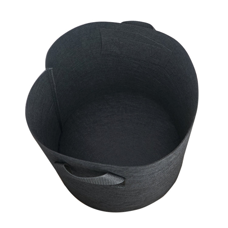 2 Gallon Planting Grow Bag Thickened Non-woven Aeration Fabric Pot Container with Handle, 2 Gallon