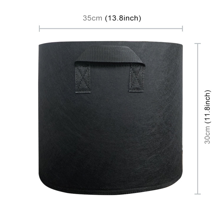 7 Gallon Planting Grow Bag Thickened Non-woven Aeration Fabric Pot Container with Handle, 7 Gallon