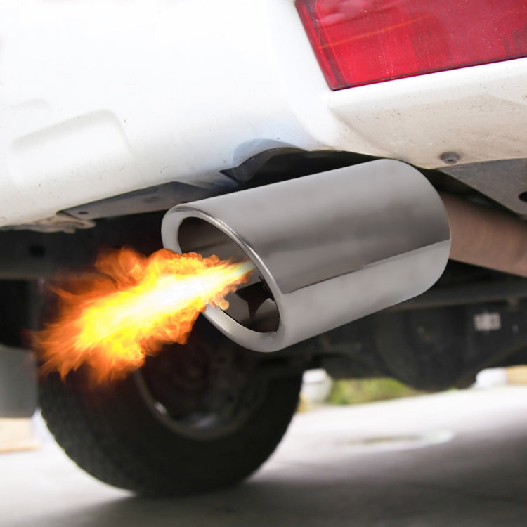 Car Styling Stainless Steel Exhaust Tail Muffler Tip Pipe for VW Volkswagen 1.2T Swept Volume, 1.2T