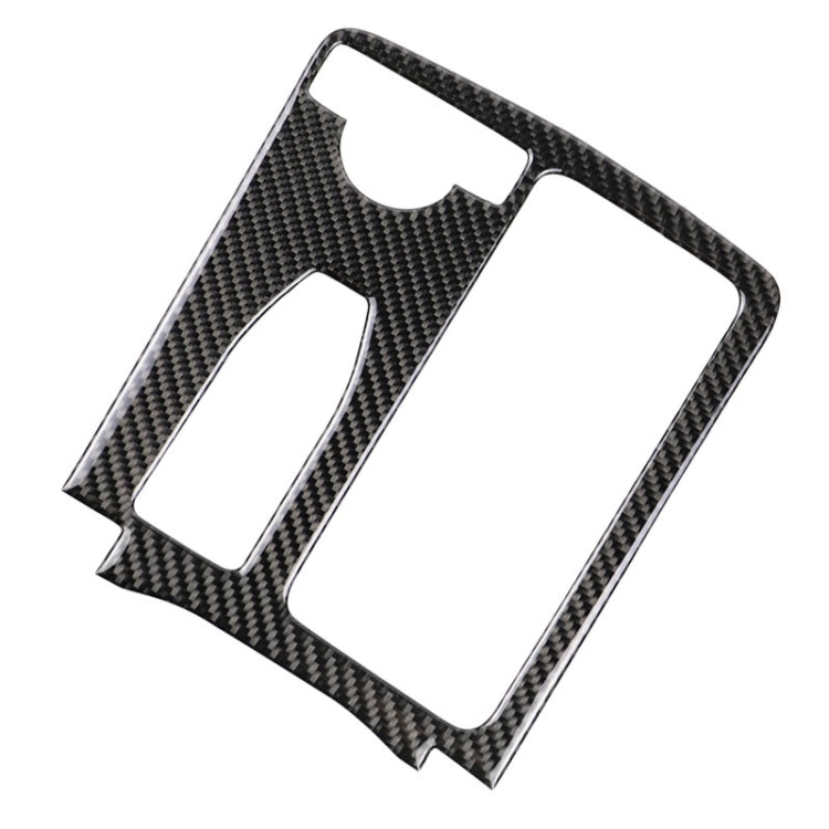 Car Carbon Fiber Left Drive Gear Position Panel Decorative Sticker for Mercedes-Benz W204 2007-2013 / W212 2010-2012, Left Drive Gear Position (W212)