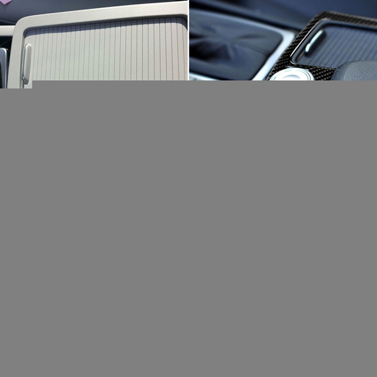 Car German Flag Carbon Fiber Right Drive Gear Position Panel Decorative Sticker for Mercedes-Benz W204 2007-2013 / W212 2010-2012, Right Drive Gear Position (German Flag)