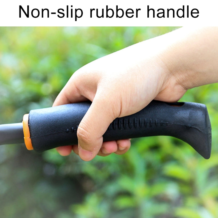 2 in 1 Cultivators Tool Gardening Planting Digging Non-slip Rubber Handle Iron Hoe Rake (Random Color Delivery), Hoe Rake