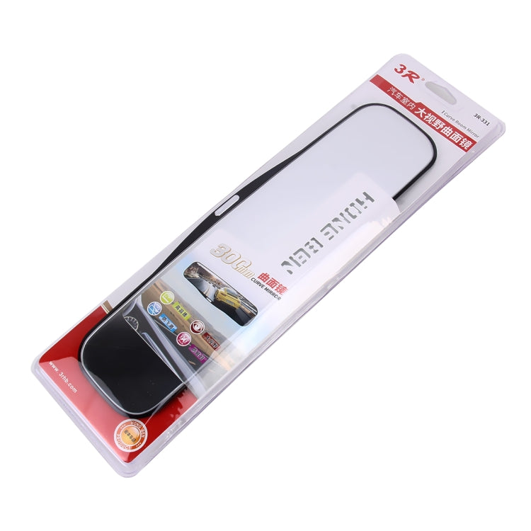 3R-331 Car Truck Interior Rear View Blind Spot Adjustable Wide Angle Curved Mirror, Size: 30*8.5*3.5cm, Size: 30*8.5*3.5cm