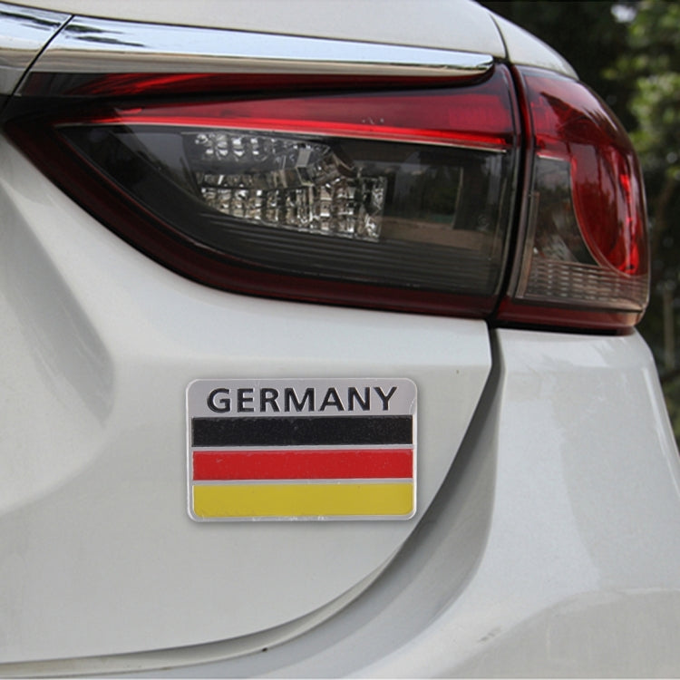 Germany Flag Style Metal Car Sticker, Germany Flag, Germany Flag 1