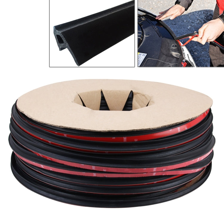 P-shaped Car Noise Reduction Sealing Strip with Sticker, Length: 100m, Length: 100m P-shaped