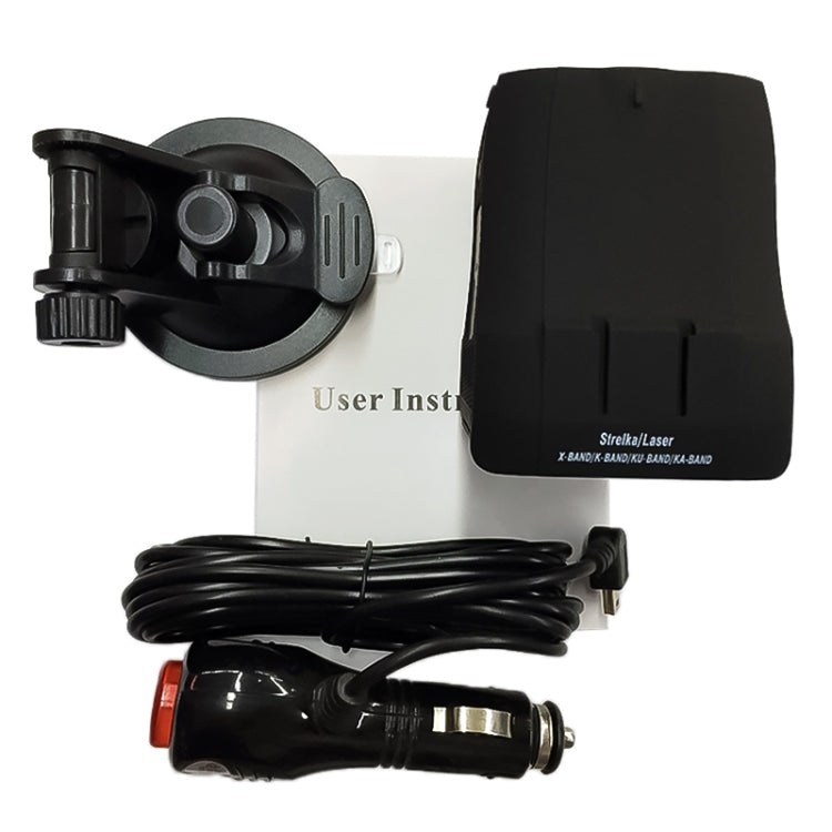 HD 720P 2.4 inch Video Camera Recorder DVR + Radar Detector, SQ Program, Support G-sensor / Night Vision