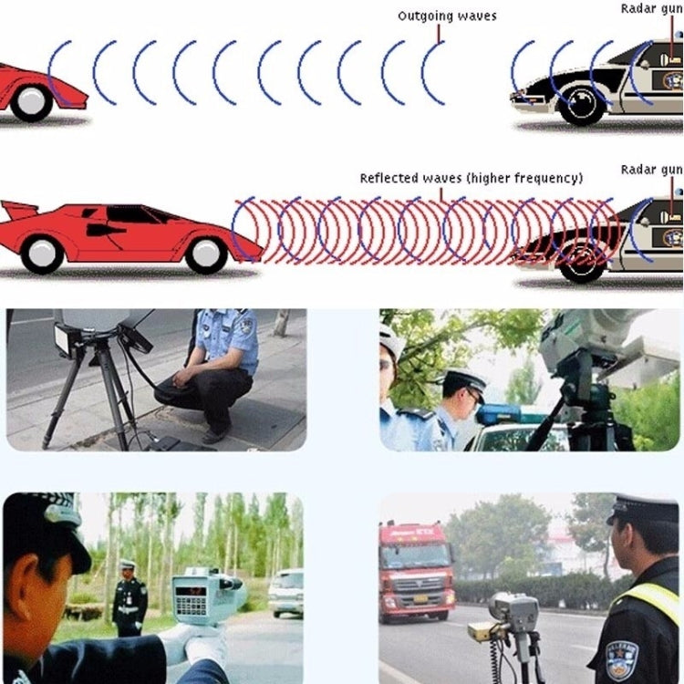 HD 720P 2.4 inch Video Camera Recorder DVR + Radar Detector, SQ Program, Support G-sensor / Night Vision