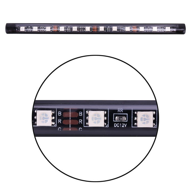 4 in 1 Universal Car Colorful Acoustic LED Atmosphere Lights Colorful Lighting Decorative Lamp, with 48LEDs SMD-5050 Lamps and Remote Control, DC 12V 7W, 7W Acoustic Control
