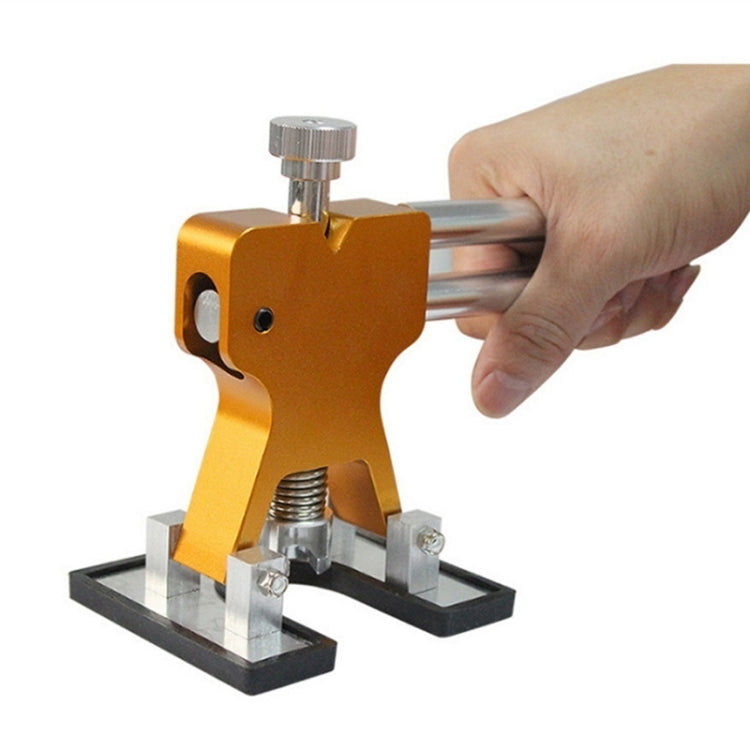 50 in 1 Auto Car Metal PDR Dent Lifter-Glue Puller Tab Hail Removal Paintless Car Dent Repair Tools Kit, with 20W Glue Gun, US Plug or EU Plug