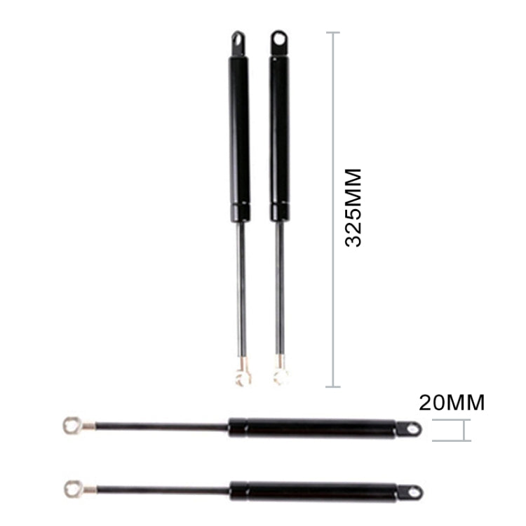2 PCS Hood Lift Supports Struts Shocks Springs Dampers Gas Charged Props 51231906286 / 11811906286 for BMW, For BMW