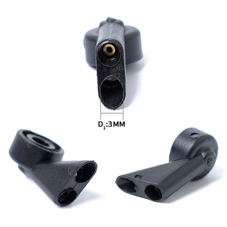 2 PCS Windshield Washer Wiper Jet Water Spray Nozzle 8E9955985 for 2004-2015 Audi A3 / A4 / A6 / Q7, For 2004-2015 Audi A3 / A4